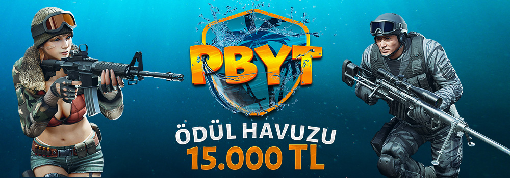 PBYT Ödül Havuzu 15.000 TL